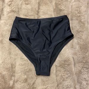 High waist bikini bottom